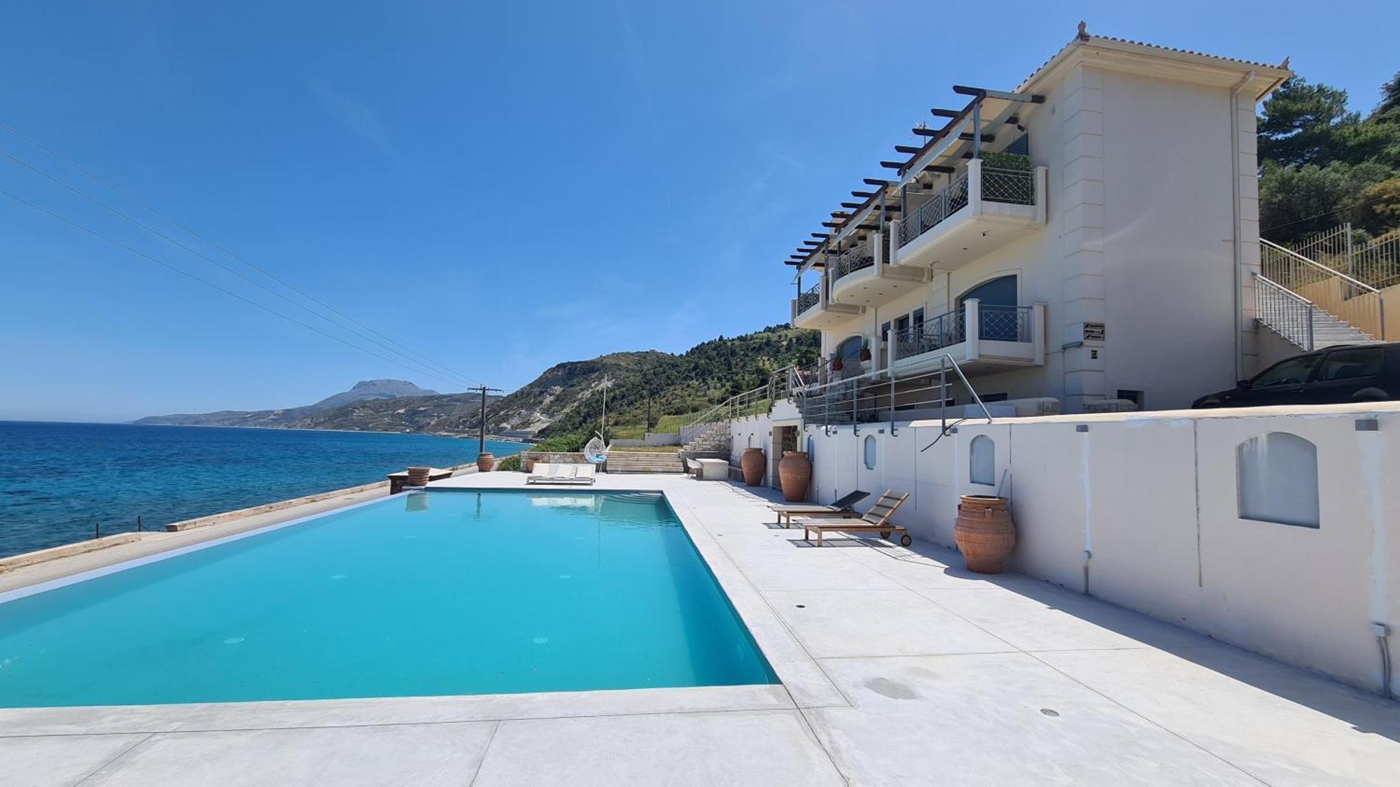 Villa Serafeim Кими Экстерьер фото