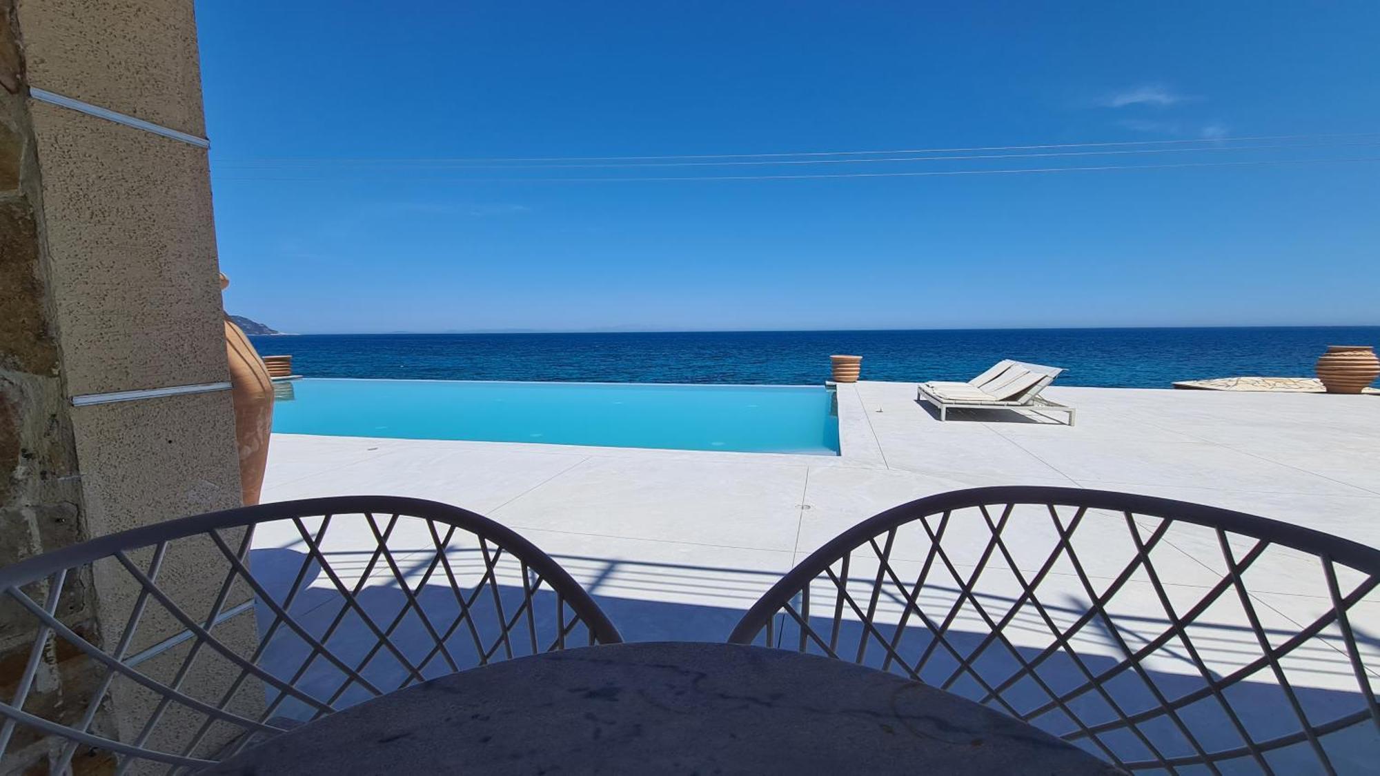 Villa Serafeim Кими Экстерьер фото