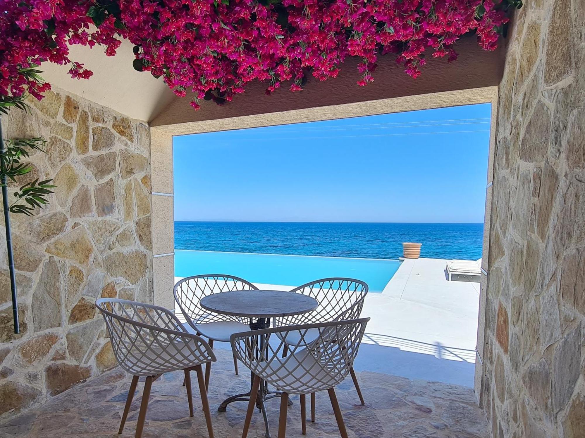 Villa Serafeim Кими Экстерьер фото